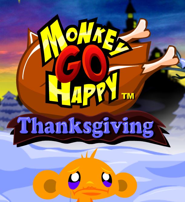 Monkey Go Happy Thanksgiving